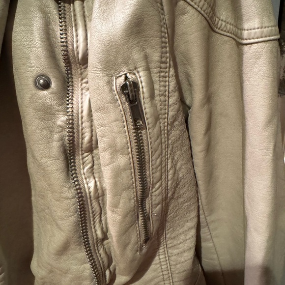 New with wo tag - Free People, size 12 Vegan Leather jacket. - Picture 2 of 2